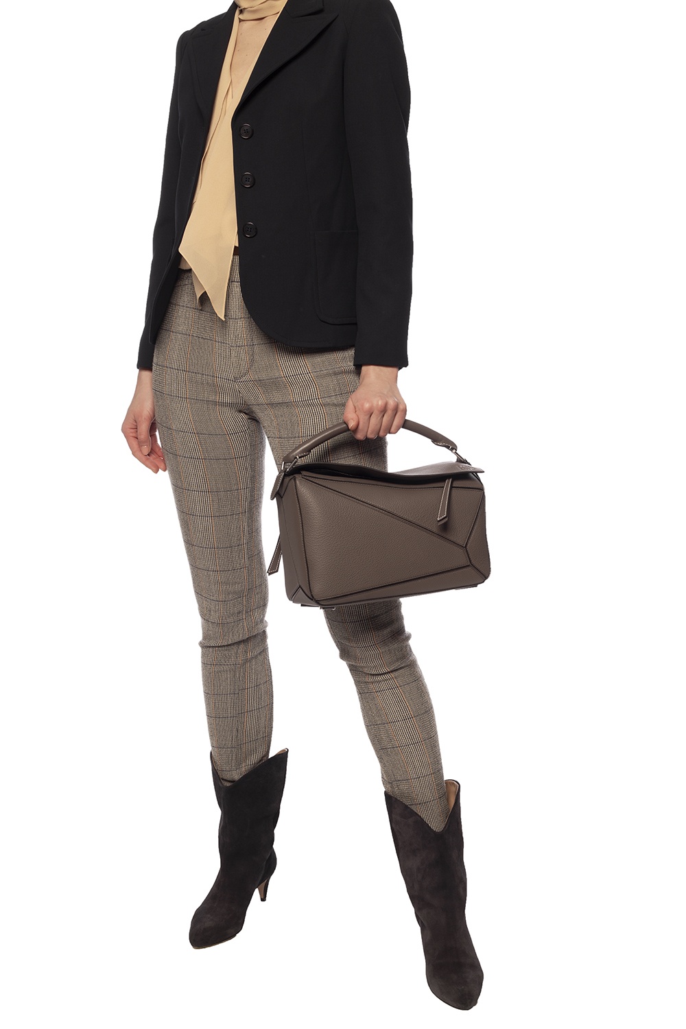 Loewe puzzle bag taupe best sale